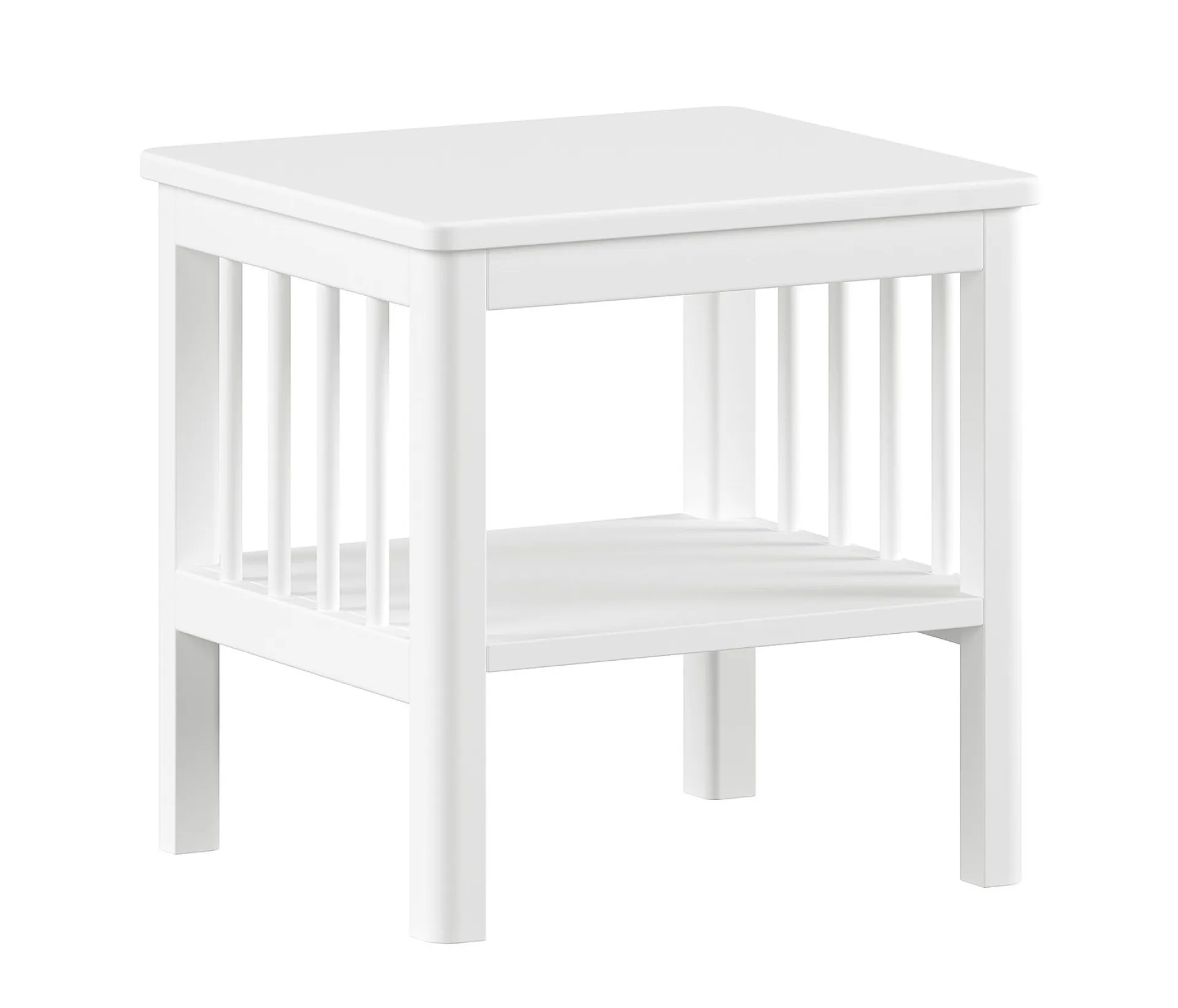 Kinder Vipack Kinderzimmer Forrest: Nachttisch, Bett 90x200, Schreibtisch - buche