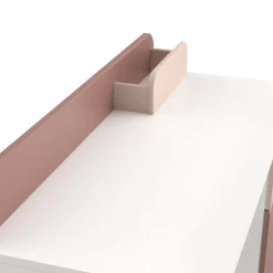 Kinder CBA Kinderzimmer Janne: Bett 90x190cm, Nachttisch, Kleiderschrank, Schreibtisch - /weiss