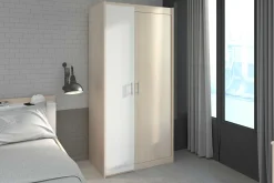 Kinder Parisot Kinderzimmerkombination Charly 90x200 | Halbhohes Bett und Kleiderschrank
