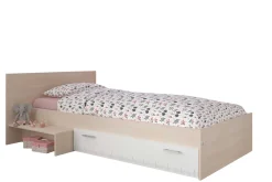 Kinder Parisot Kinderzimmerkombination Charly 90x190 | Kinderbett, Nachttisch, Kommode