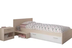 Kinder Parisot Kinderzimmerkombination Charly 90x200 | Kinderbett, Nachttisch