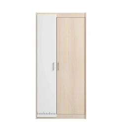 Kinder Parisot Kinderzimmerkombination Charly 90x200 | Kinderbett, Rückenteil, Nachttisch, Kleiderschrank, Schreibtisch