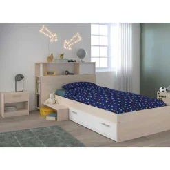 Kinder Parisot Kinderzimmerkombination Charly 90x200 | Kinderbett, Nachttisch, Rückwand