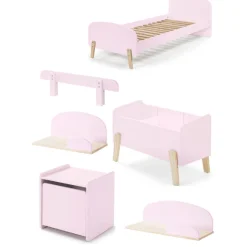 Kinder Vipack Kinderzimmer Kombination 7 Kiddy-pink
