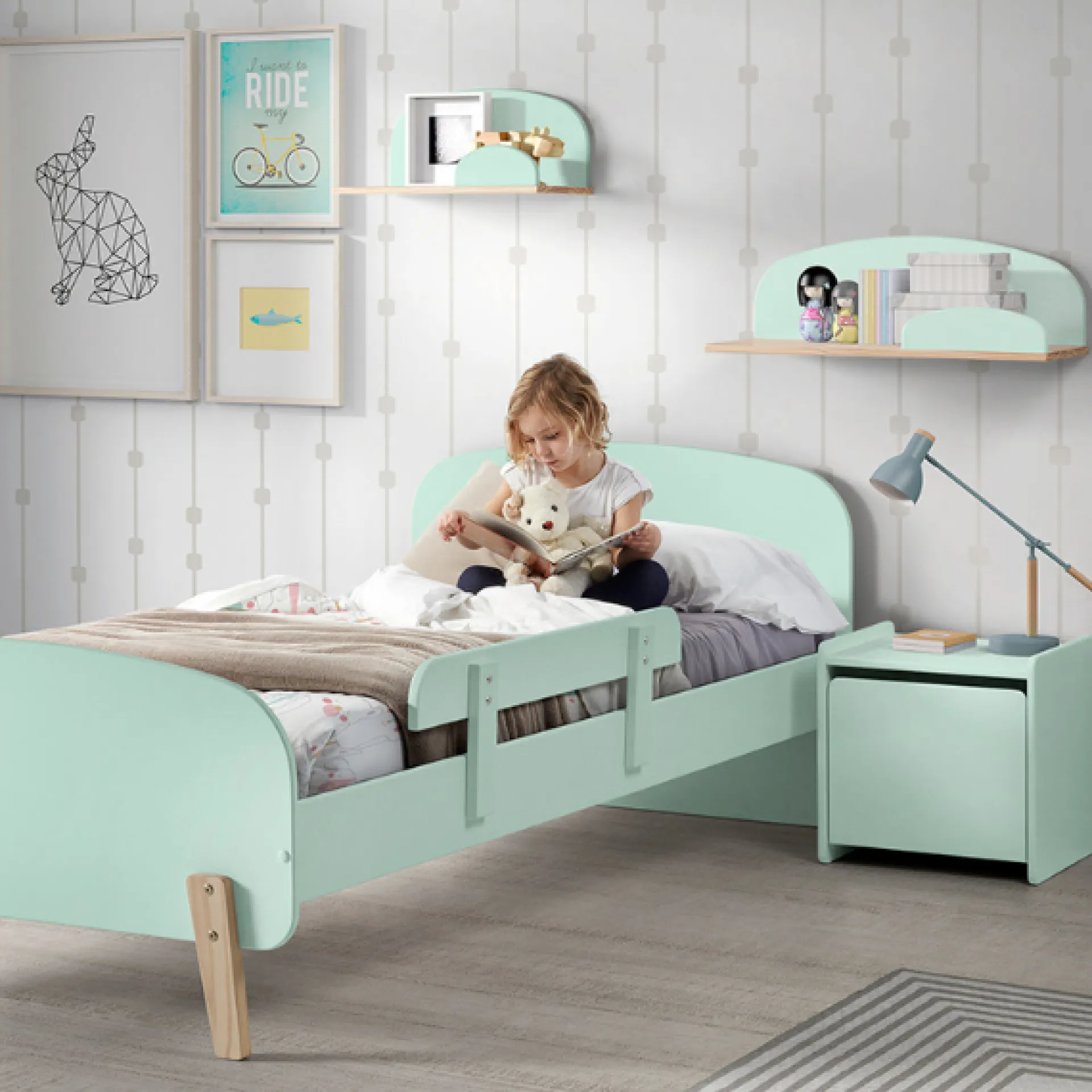 Kinder Vipack Kinderzimmer Kombination 7 Kiddy-mint