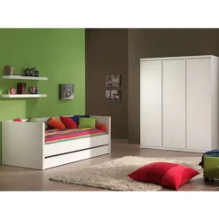 Kinderzimmer-Kombination Lara 5-Weiß