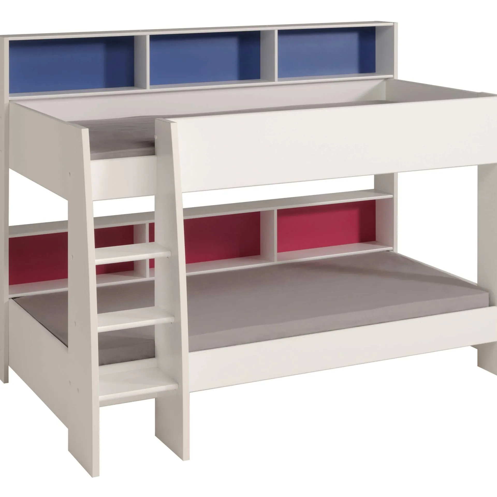 Kinder Parisot Kinderzimmerkombination Leo/Galaxy | Etagenbett, Bett-Schubladen-Set, Kleiderschrank