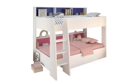 Kinder Parisot Kinderzimmerkombination Leo/Galaxy | Etagenbett, Bett-Schubladen-Set, Kleiderschrank