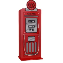 Kinderzimmer-Set Feuerwehr - Feuerwehrbett & Kleiderschrank - MDF/rot