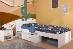 Kinder Parisot Kinderzimmer-Set Galaxy | Einzelbett, Nachttisch |