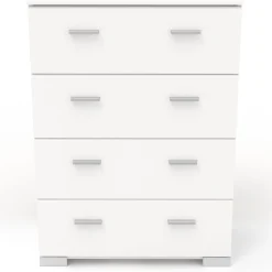 Kinder Parisot Kinderzimmer-Set Galaxy | Einzelbett, Kommode, Kleiderschrank, Nachttisch |