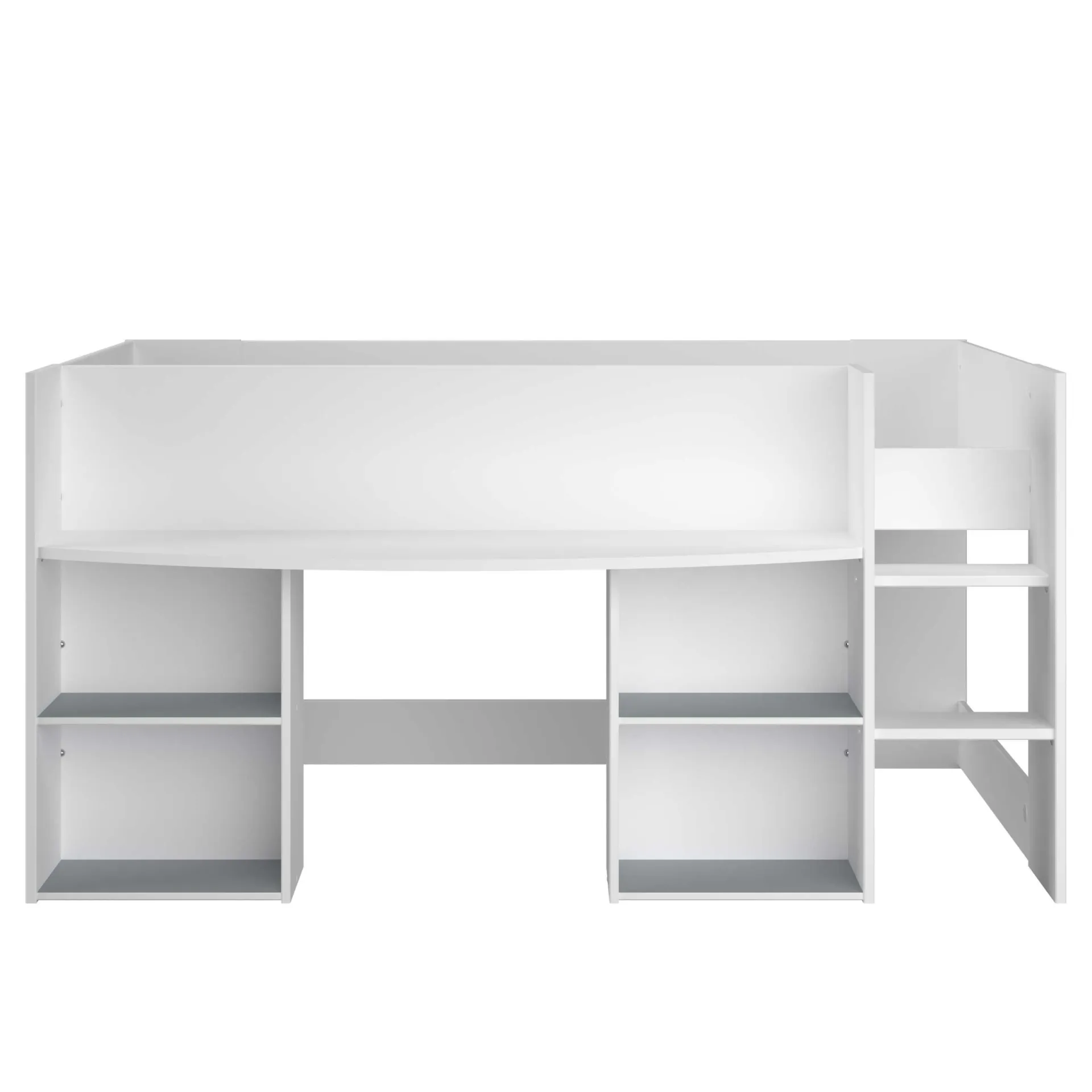Kinder Parisot Kinderzimmer-Set Rue | Halbhochbett, Kleiderschrank, Kommode
