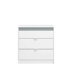 Kinder Parisot Kinderzimmer-Set Rue | Halbhochbett, Kleiderschrank, Kommode