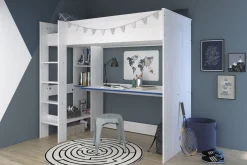 Kinder Parisot Kinderzimmer-Set Smoozy | Hochbett und Kommode |