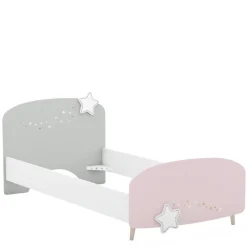 Kinder CBA Kinderzimmer Stellar: Bett 90x190cm, Nachttisch, Kommode, Kleiderschrank, Schreibtisch