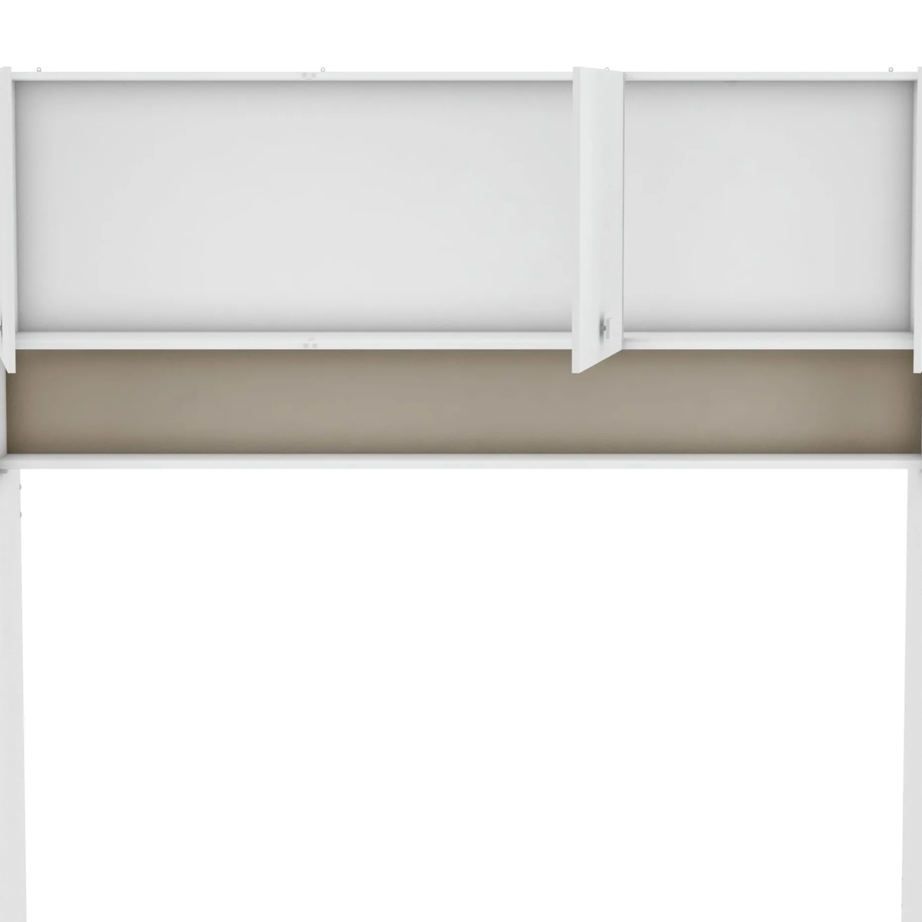 Kinderzimmer Tidelle - Bett 90x200cm mit Bettkasten und Brückenkommode - weiß/beige