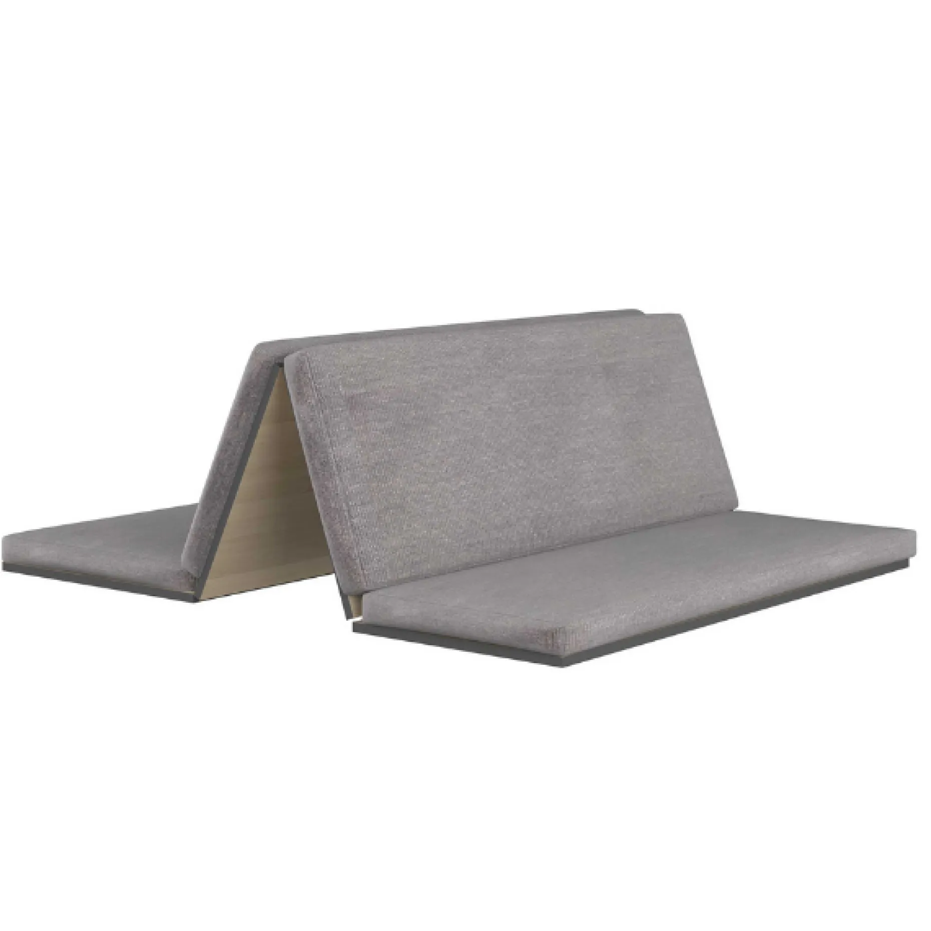 Klappbarer Lattenrost mit Sitzkissen für Hochbett Graham 120x200cm