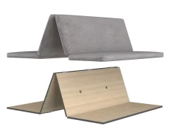 Klappbarer Lattenrost mit Sitzkissen für Hochbett Graham 120x200cm