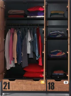 Kleiderschrank Alex 3-türig