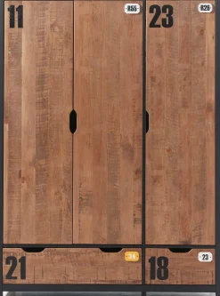 Kleiderschrank Alex 3-türig