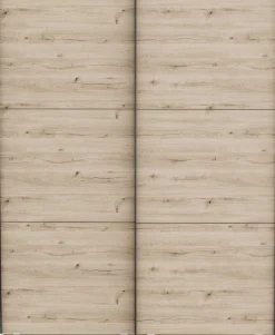 Kleiderschrank Alhambra - 178x60x224cm - Eiche Dekor
