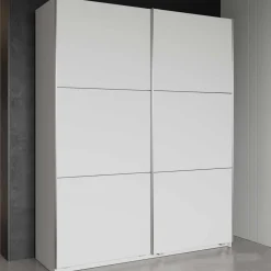Kleiderschrank Alhambra - 178x60x224cm - weiß