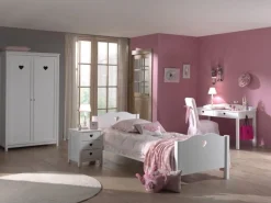 Kinder Vipack Kleiderschrank Amori Mädchen 2-türig -