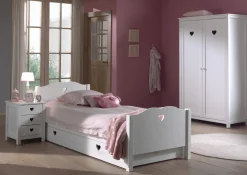 Kinder Vipack Kleiderschrank Amori Mädchen 2-türig -