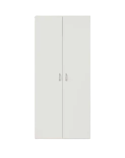 Kleiderschrank Base | 80 x 52 x 177 cm | Weiß