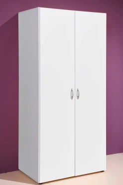 Kleiderschrank Base | 80 x 52 x 177 cm | Weiß