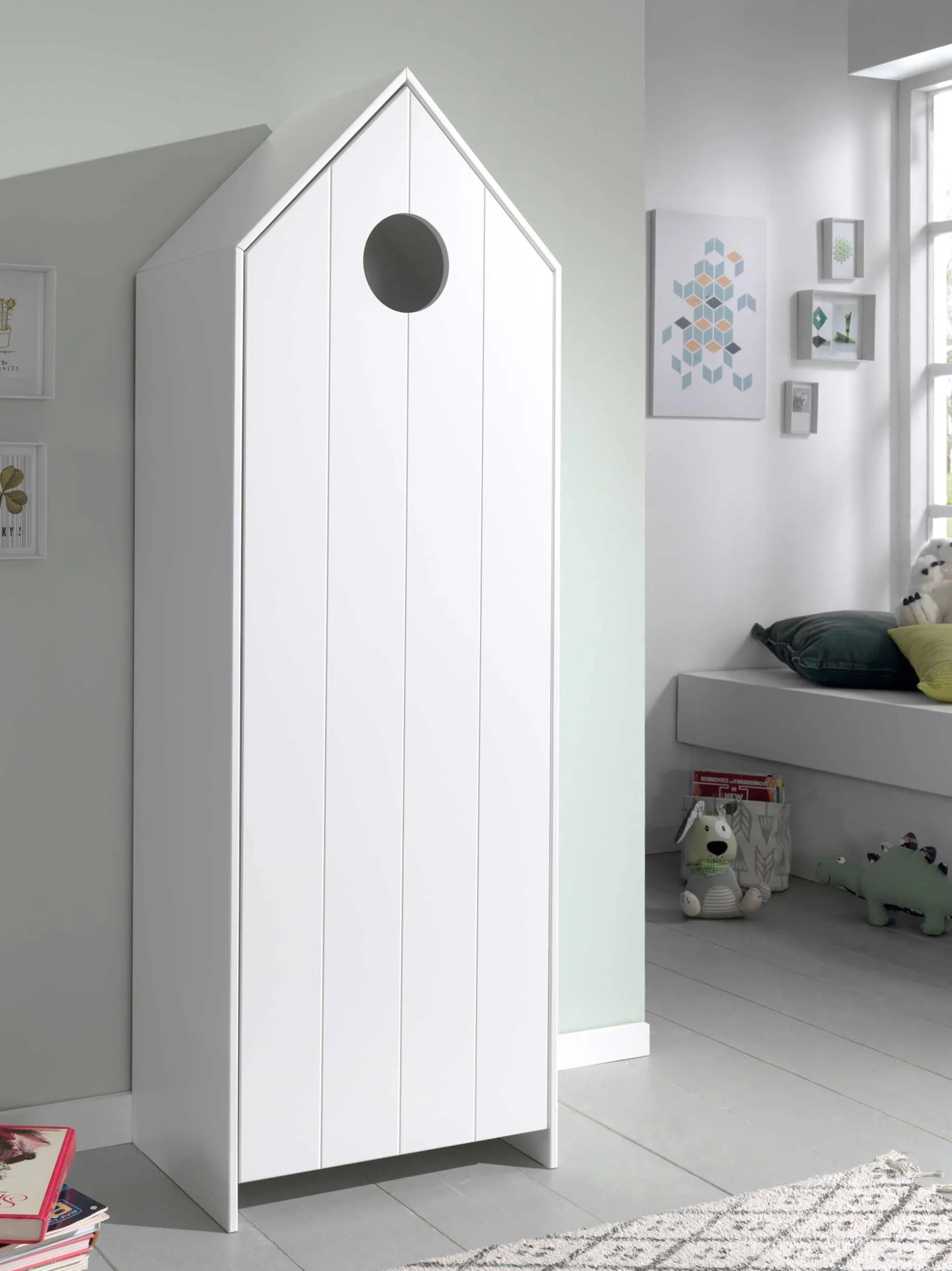 Kleiderschrank Casami - weiß