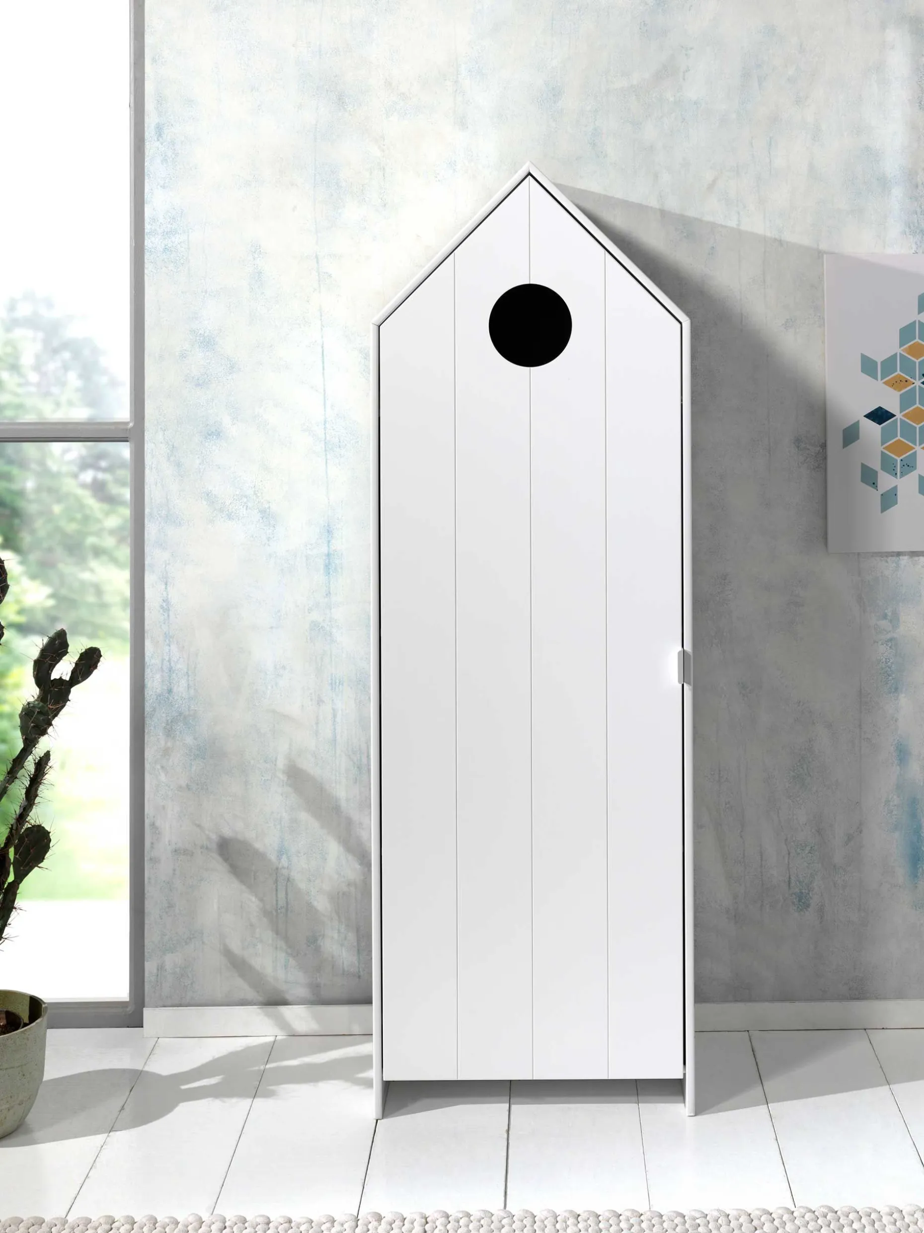 Kleiderschrank Casami - weiß