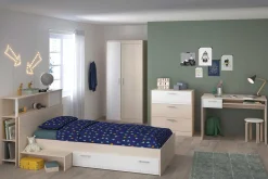 Kleiderschrank Charly 2-türig