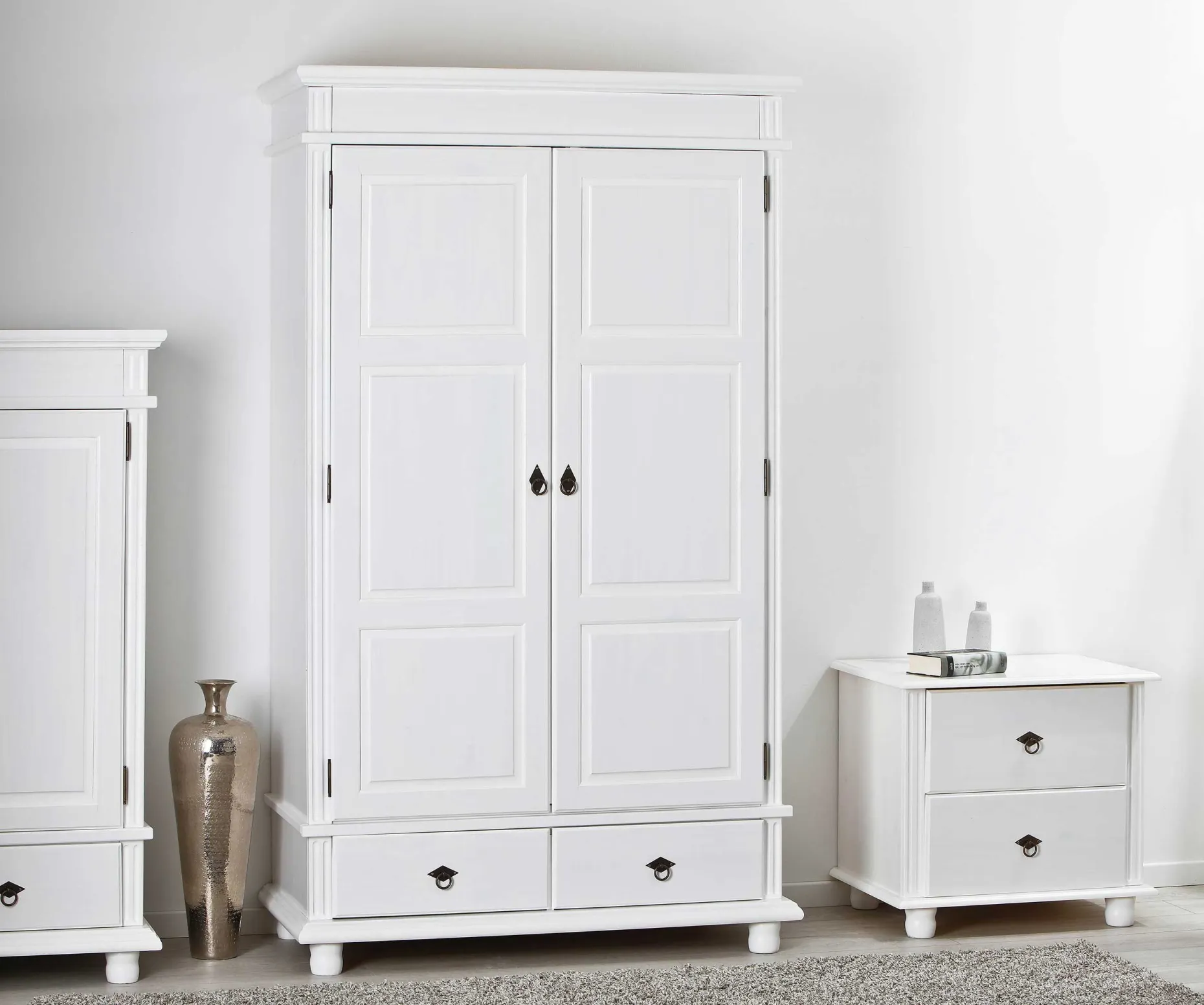 Kleiderschrank Danz mit 2 Türen