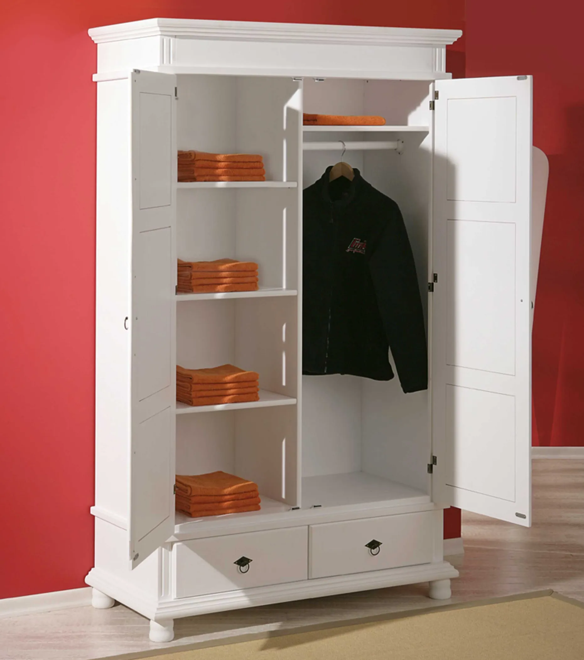 Kleiderschrank Danz mit 2 Türen