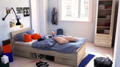 Kleiderschrank Diete-gebürstete Eiche