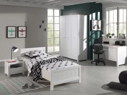 Kleiderschrank Erik 2-türig - weiß