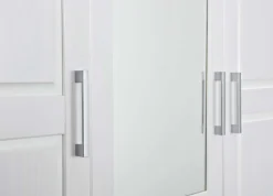 Kleiderschrank Geraldo - weiß