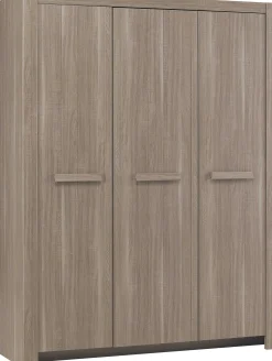Kleiderschrank Haron mit 3 Türen