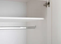 Kleiderschrank Ivy 197cm 4 Türen - weiß