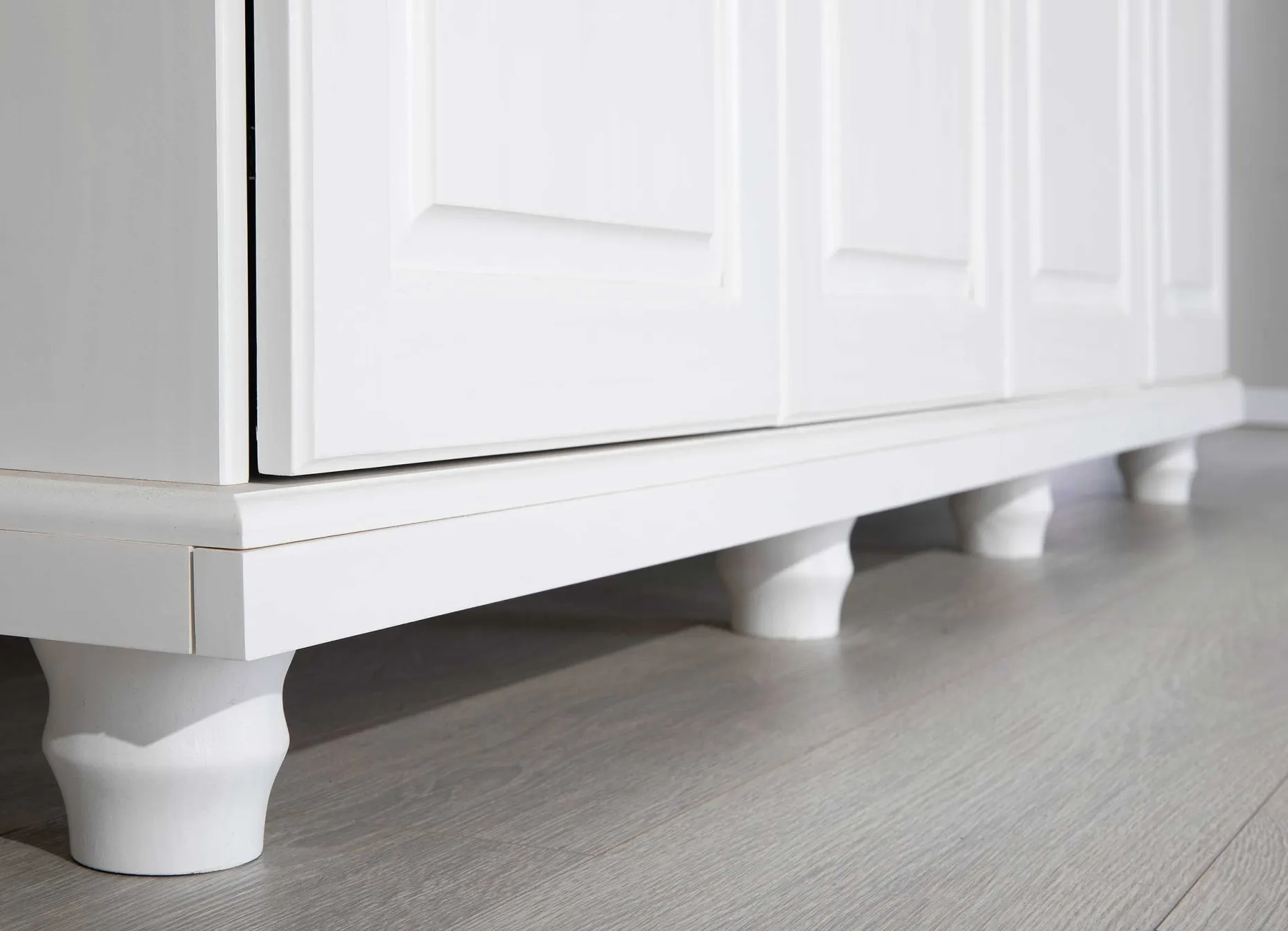 Kleiderschrank Ivy 197cm 4 Türen - weiß