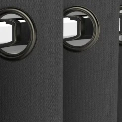 Kleiderschrank Jungo 122cm 2 Schubladen - Eiche/schwarz
