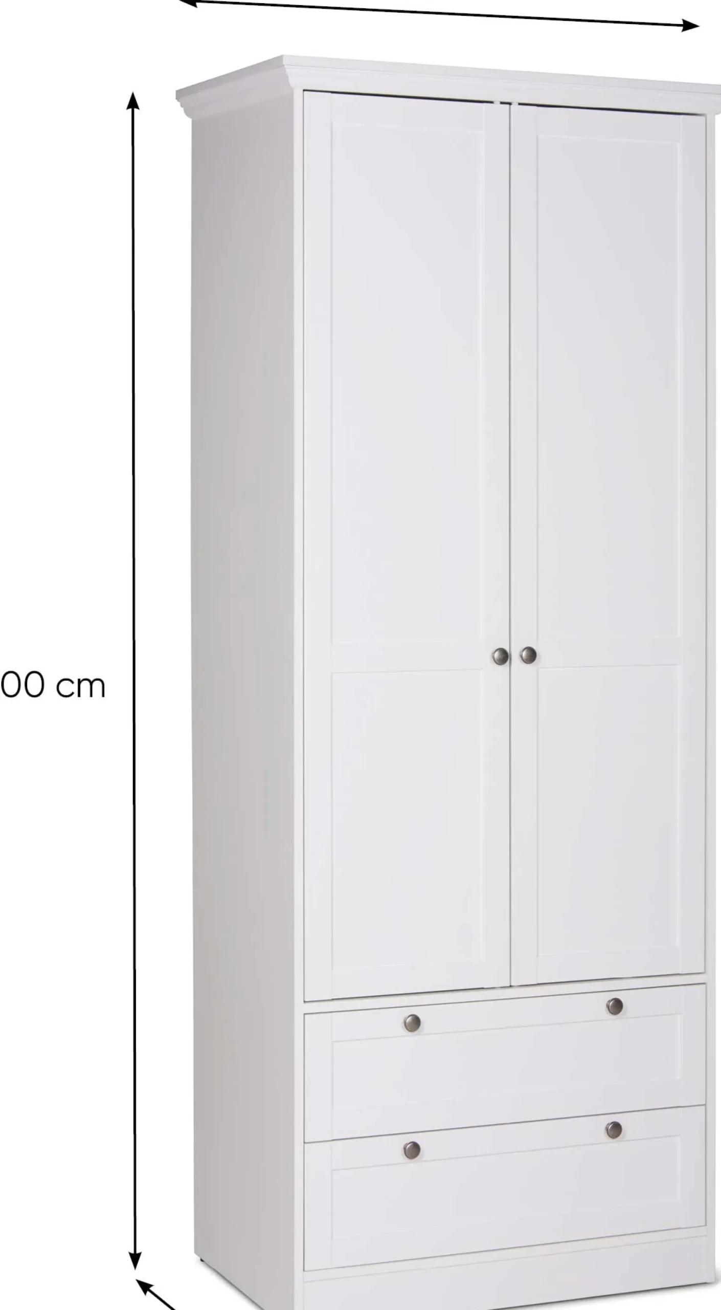 Kleiderschrank Landwood 2 Türen