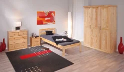 Kleiderschrank Leon mit 3 Türen - Kieferholz