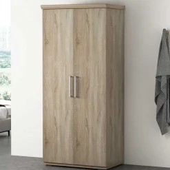 Kleiderschrank Nikkie 80 cm-sonoma Eiche