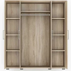 Kleiderschrank Nikkie 160 cm-sonoma Eiche