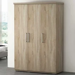 Kleiderschrank Nikkie 120 cm-sonoma Eiche