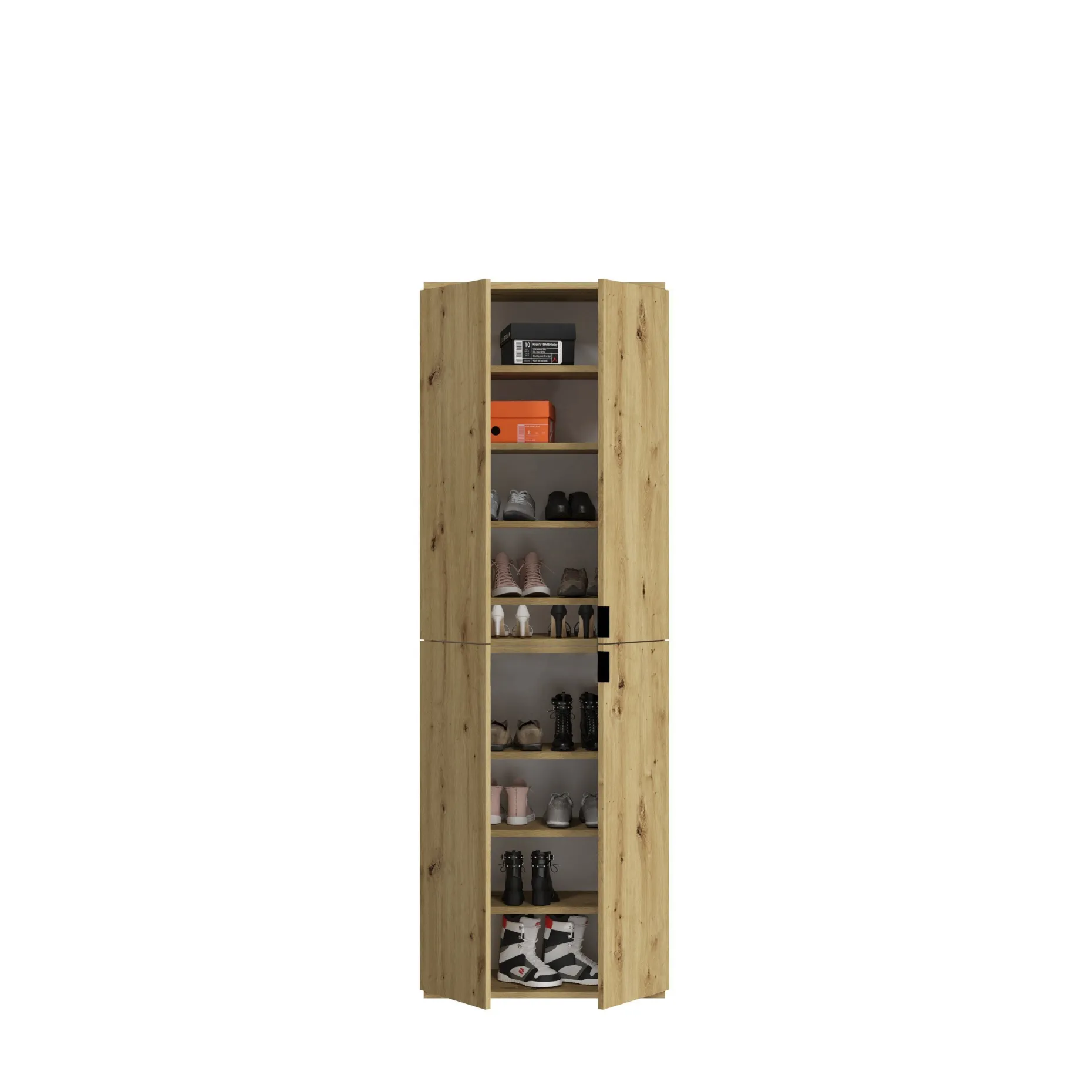 Kleiderschrank Projekt X Emob Artisan Oak 152x193x34 cm