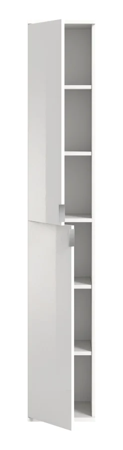 Kleiderschrank Projekt X Emob - Weiß Artisan Oak - 212x193x34 cm