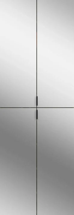 Kleiderschrank Projekt X Emob - Artisan Eiche - 183x193x34 cm - Spiegeltür